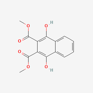 2,3-Naphthalenedicarboxylic acid, 1,4-dihydroxy-, dimethyl ester