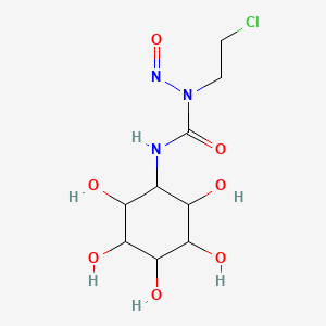 scyllo-Inositol, 1-((((2-chloroethyl)nitrosoamino)carbonyl)amino)-1-deoxy-