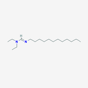 molecular formula C17H36N2 B14611305 N'-Dodecyl-N,N-diethylmethanimidamide CAS No. 56974-67-5