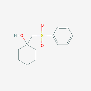 Cyclohexanol, 1-[(phenylsulfonyl)methyl]-