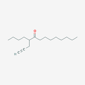 5-(Prop-2-YN-1-YL)tetradecan-6-one