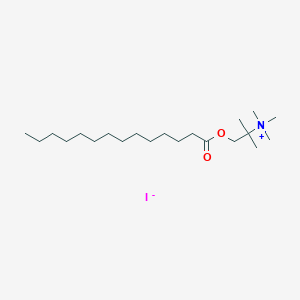 N,N,N,2-Tetramethyl-1-(tetradecanoyloxy)propan-2-aminium iodide