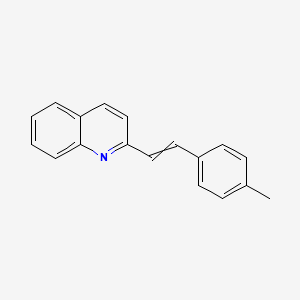 Quinoline, 2-[2-(4-methylphenyl)ethenyl]-