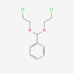 molecular formula C11H14Cl2O2 B14611386 [Bis(2-chloroethoxy)methyl]benzene CAS No. 59606-97-2