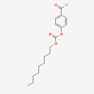 4-(Chlorocarbonyl)phenyl nonyl carbonate