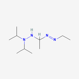 Diazene, [1-[2,2-bis(1-methylethyl)hydrazino]ethyl]ethyl-