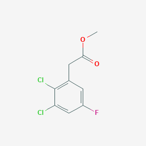 molecular formula C9H7Cl2FO2 B1461148 Methyl 2,3-dichloro-5-fluorophenylacetate CAS No. 1804880-89-4