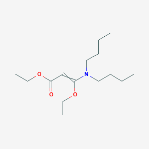 Ethyl 3-(dibutylamino)-3-ethoxyprop-2-enoate