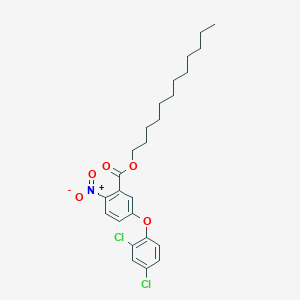 Dodecyl 5-(2,4-dichlorophenoxy)-2-nitrobenzoate