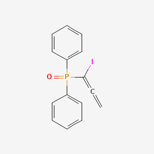 molecular formula C15H12IOP B14611491 (1-Iodopropadienyl)(oxo)diphenyl-lambda~5~-phosphane CAS No. 60127-48-2