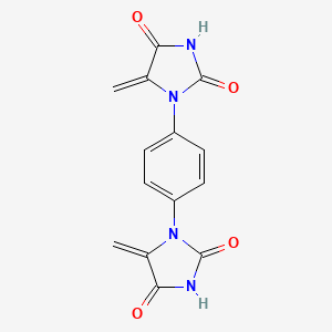 1,1'-(1,4-Phenylene)bis(5-methylideneimidazolidine-2,4-dione)