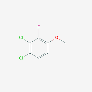 molecular formula C7H5Cl2FO B1461151 3,4-二氯-2-氟苯甲醚 CAS No. 1806349-52-9