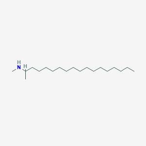 molecular formula C19H41N B14611565 N-Methyloctadecan-2-amine CAS No. 60472-35-7