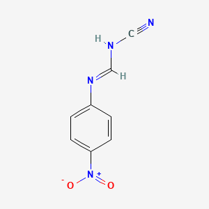 Methanimidamide, N-cyano-N'-(4-nitrophenyl)-