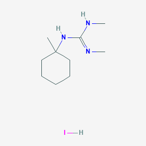 N,N'-Dimethyl-N''-(1-methylcyclohexyl)guanidine hydroiodide