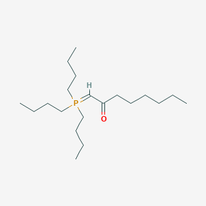 1-(Tributyl-lambda~5~-phosphanylidene)octan-2-one