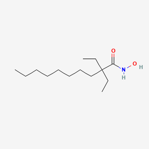 molecular formula C14H29NO2 B14611641 2,2-Diethyl-N-hydroxydecanamide CAS No. 60631-06-3