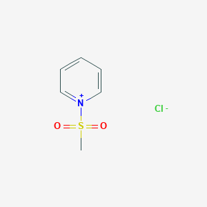 1-(Methanesulfonyl)pyridin-1-ium chloride