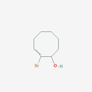 molecular formula C8H13BrO B14611761 2-Bromocyclooct-2-en-1-ol CAS No. 60996-51-2