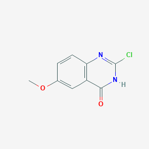 molecular formula C9H7ClN2O2 B1461183 2-Chloro-6-methoxyquinazolin-4(3H)-one CAS No. 20197-97-1