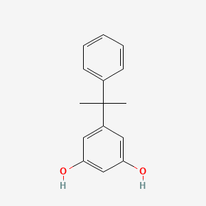 5-(2-Phenylpropan-2-yl)benzene-1,3-diol