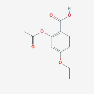 2-(Acetyloxy)-4-ethoxybenzoic acid