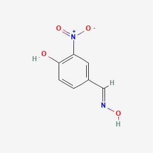 molecular formula C7H6N2O4 B1461184 4-Hydroxy-3-nitrobenzaldehyde oxime CAS No. 26879-83-4