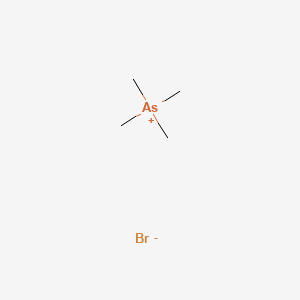 molecular formula C4H12AsBr B14611857 Tetramethylarsanium bromide CAS No. 58548-87-1