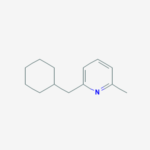 2-(Cyclohexylmethyl)-6-methylpyridine