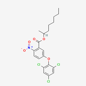 octan-2-yl 2-nitro-5-(2,4,6-trichlorophenoxy)benzoate