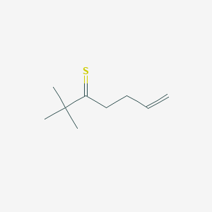 2,2-Dimethylhept-6-ene-3-thione