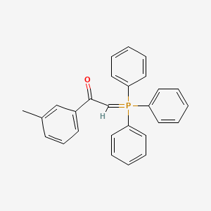 1-(3-Methylphenyl)-2-(triphenyl-lambda~5~-phosphanylidene)ethan-1-one