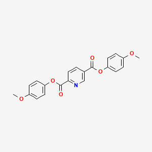 Bis(4-methoxyphenyl) pyridine-2,5-dicarboxylate