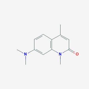 7-(Dimethylamino)-1,4-dimethylquinolin-2(1H)-one