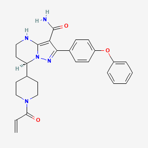 molecular formula C27H29N5O3 B1461197 (R)-Zanubrutinib CAS No. 1691249-44-1