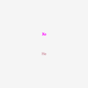 molecular formula HeXe B14611977 Helium;xenon CAS No. 58984-42-2