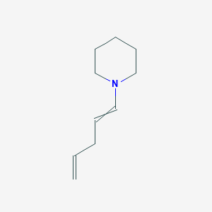 1-(Penta-1,4-dien-1-YL)piperidine