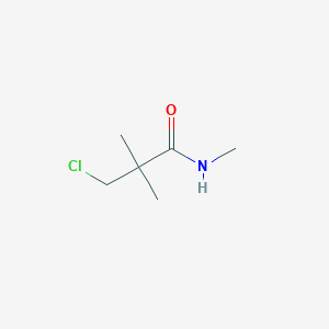 molecular formula C6H12ClNO B1461204 3-氯-N,2,2-三甲基丙酰胺 CAS No. 73434-12-5