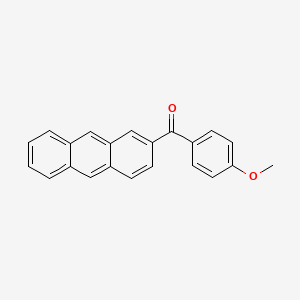 (Anthracen-2-YL)(4-methoxyphenyl)methanone