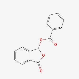 1(3H)-Isobenzofuranone, 3-(benzoyloxy)-