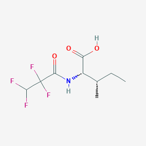 N-(2,2,3,3-Tetrafluoropropanoyl)-L-isoleucine