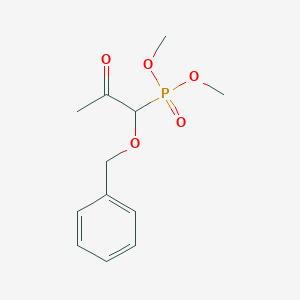 P-[2-oxo-1-(phenylmethoxy)propyl]phosphonic acid dimethyl ester