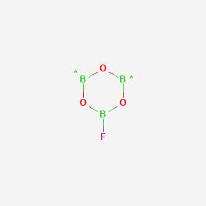 molecular formula B3FO3 B14612113 CID 57351074 CAS No. 57372-62-0