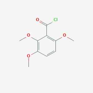 molecular formula C10H11ClO4 B14612116 2,3,6-Trimethoxybenzoyl chloride CAS No. 58093-61-1