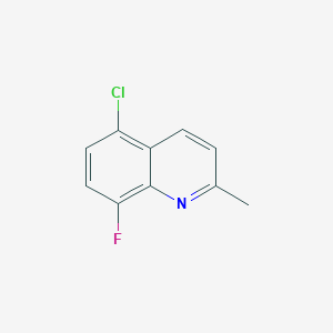 5-Chloro-8-fluoro-2-methylquinoline