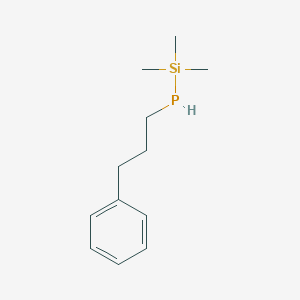 molecular formula C12H21PSi B14612121 (3-Phenylpropyl)(trimethylsilyl)phosphane CAS No. 59877-23-5