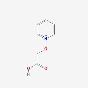 molecular formula C7H8NO3+ B14612159 Pyridinium, 1-(carboxymethoxy)- CAS No. 56943-58-9