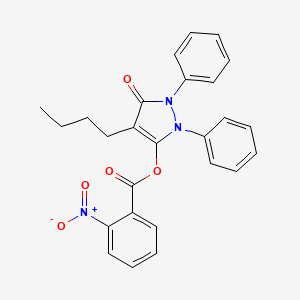 3-(o-Nitrobenzoyl)phenylbutazone