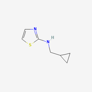 N-(cyclopropylmethyl)-1,3-thiazol-2-amine