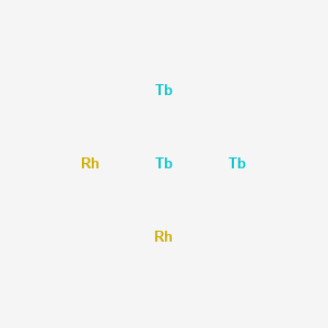 molecular formula Rh2Tb3 B14612303 Rhodium;terbium CAS No. 60063-46-9